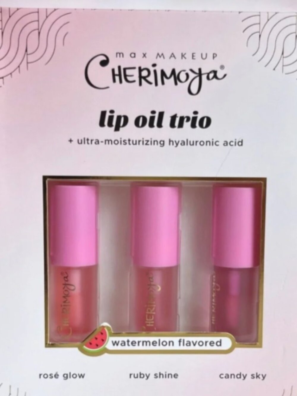 Cherimoya Watermelon Lip Oil Trio